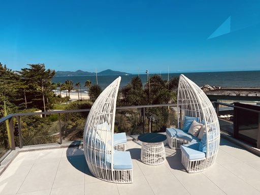 露台海景休闲座